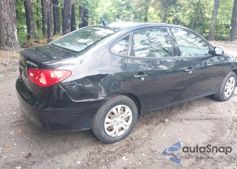 2010 Hyundai Elantra Blue from USA, damaged, VIN KMHDU4AD0AU171349